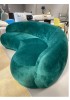 Opal Curved Upholstery Sofa 3 Seater 